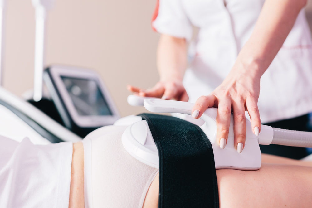 woman enjoying the benefits of Emsculpt Neo in Northern Virginia