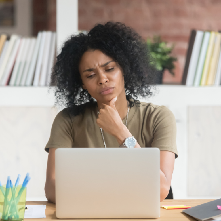 woman deciding between body contouring or weight loss injections