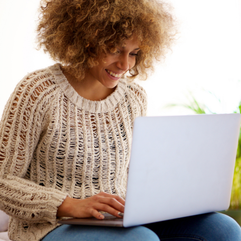 woman looking up weight loss programs in Arlington